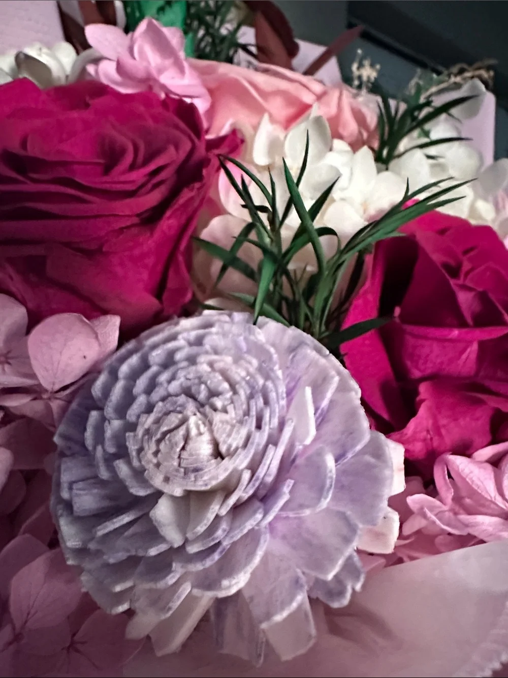 💐 Romantic Pink & Fuchsia Floral Bouquet💐